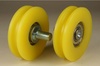 Single-groove high-performance roller with bolt