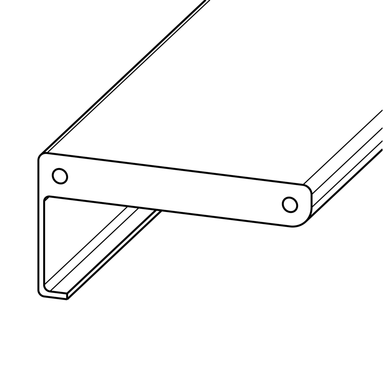 ELS Rullvagnslamell korgd. fram V/H