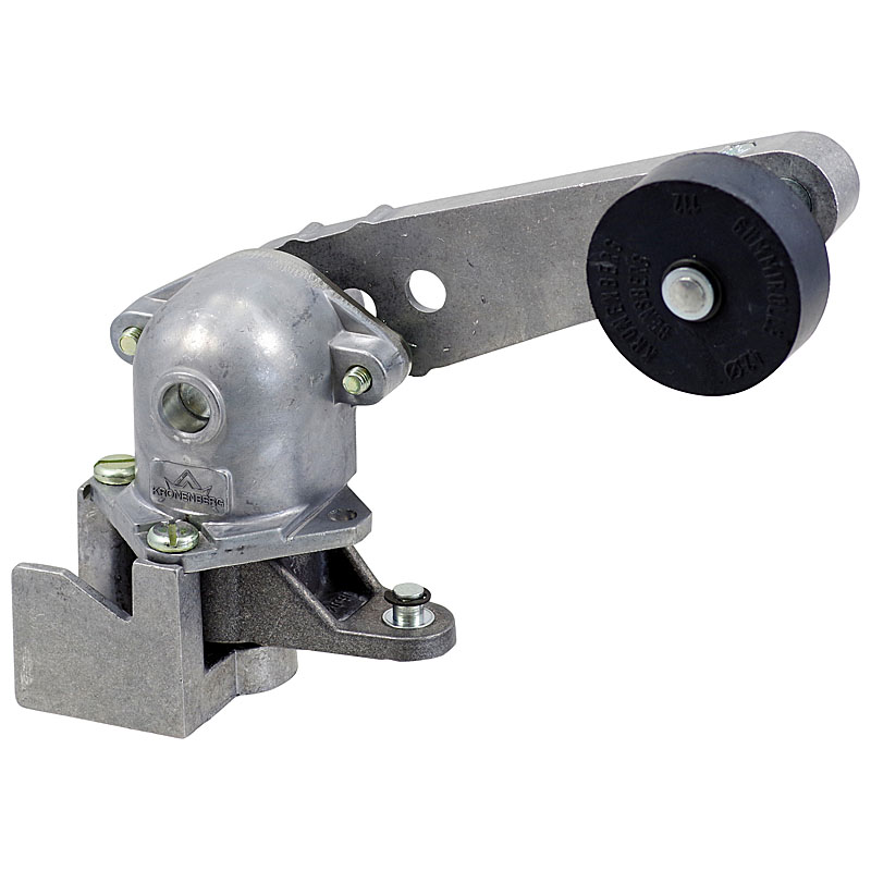 U-K-O-RH Omlänkningsblock.12 förkortad man. ovan - med låsarm, utan låsrulle