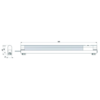 Belysning med Magnet LED 6.5W 5000K - med PIR rörelsedetektor